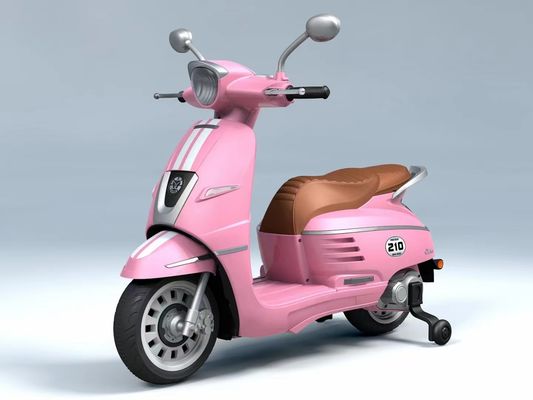 Retro Riding Double Seat 6v Electric Motorcycle Kids Motorcycle Bike 6-12km/H