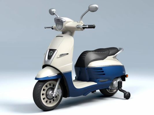 Retro Riding Double Seat 6v Electric Motorcycle Kids Motorcycle Bike 6-12km/H