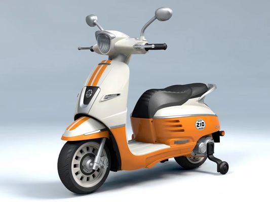 Retro Riding Double Seat 6v Electric Motorcycle Kids Motorcycle Bike 6-12km/H