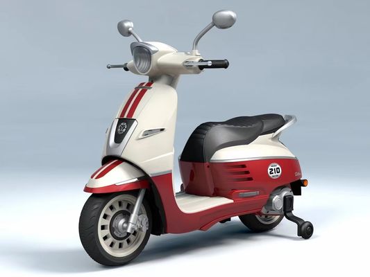 Retro Riding Double Seat 6v Electric Motorcycle Kids Motorcycle Bike 6-12km/H
