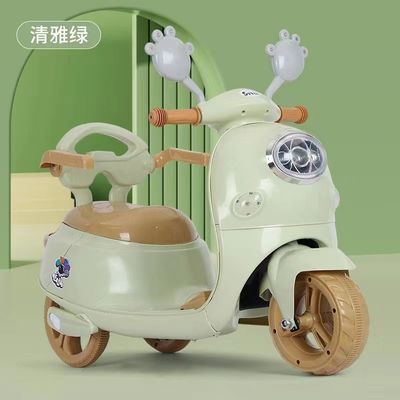OEM ODM Boys Girls Electric Three Wheel Motorcycle Rechargeable Tricycle 6volt