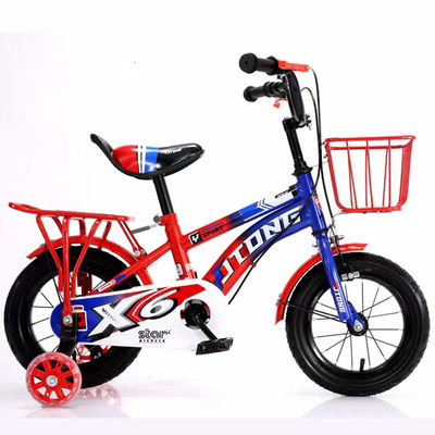 Non Foldable Leather Seat Lightweight Kids Bike For Girl High Durability