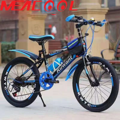 Junior 22in Mountain Bike Light Frame Mountain Bike 6 Speed With Fender Carrier
