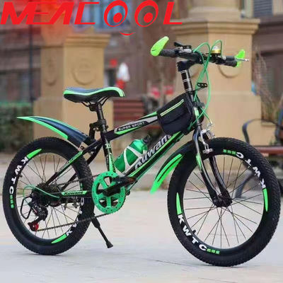 Junior 22in Mountain Bike Light Frame Mountain Bike 6 Speed With Fender Carrier