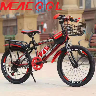 Junior 22in Mountain Bike Light Frame Mountain Bike 6 Speed With Fender Carrier