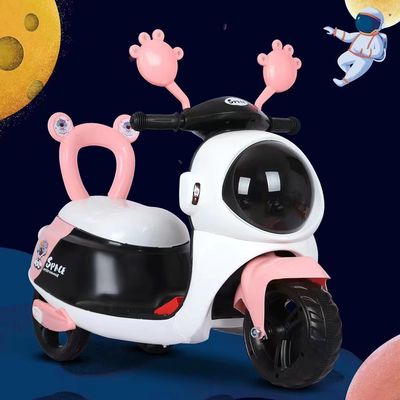 12 Volt Ride On Motorcycle Baby Little Kids Motorcycle 380W  High Toughness
