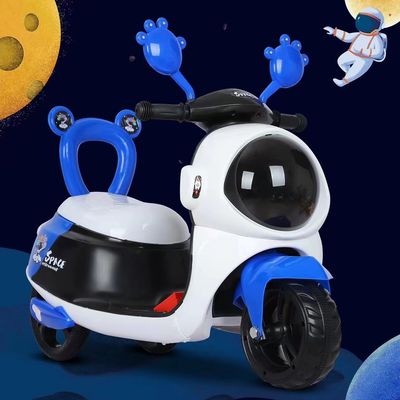 12 Volt Ride On Motorcycle Baby Little Kids Motorcycle 380W  High Toughness