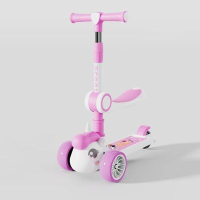 3 Wheel Scooters For Kids Kick Scooter For Toddlers 3-6 Years Old Boys And Girls Scooter With Light Up Wheels