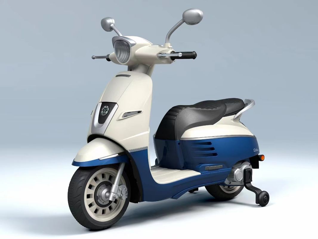 Retro Riding Double Seat 6v Electric Motorcycle Kids Motorcycle Bike 6-12km/H