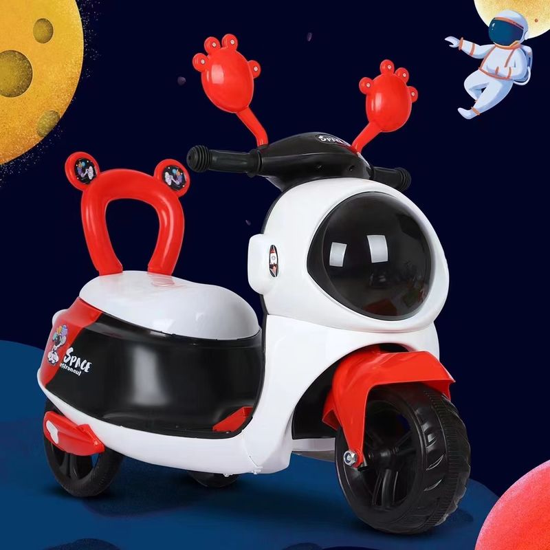 12 Volt Ride On Motorcycle Baby Little Kids Motorcycle 380W  High Toughness